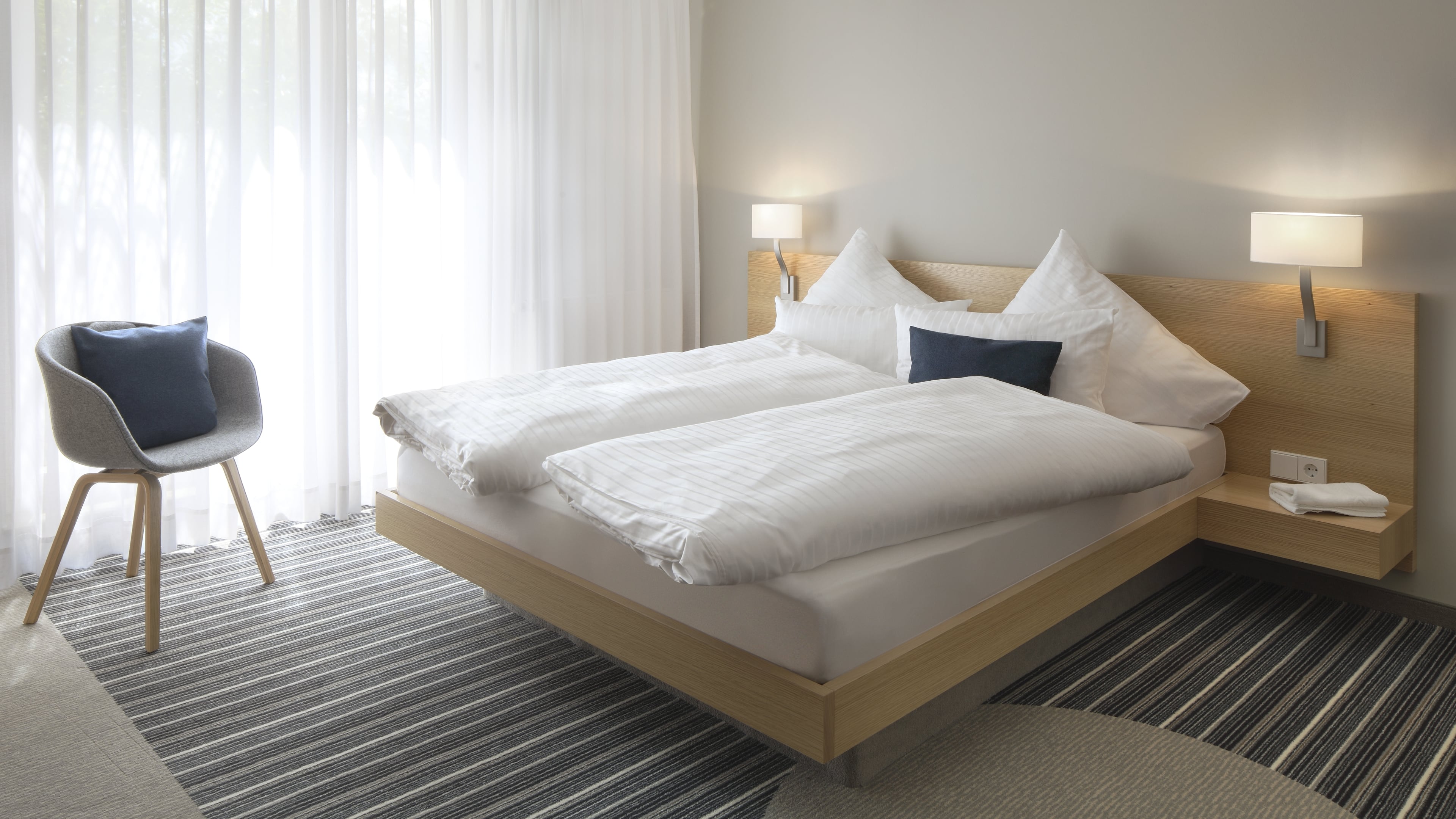 Doppelzimmer im Hotel Hiller